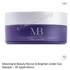 Meaningful Beauty Revive & Brighten Eye Masque New